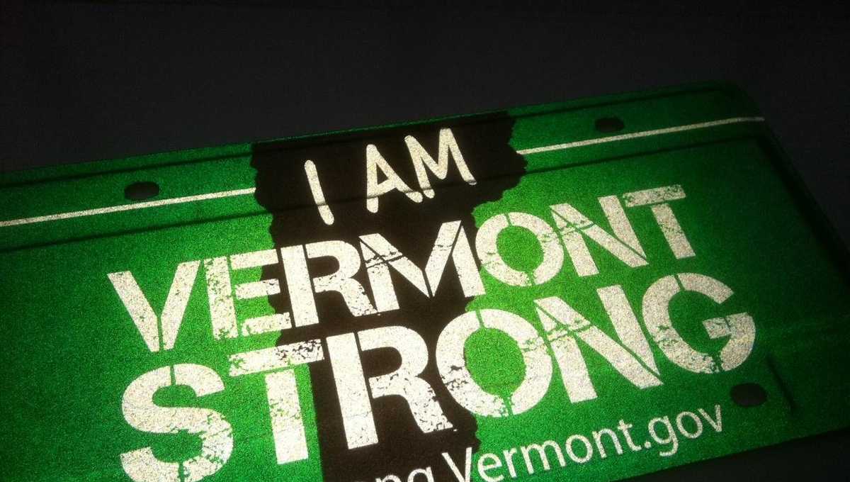 ‘Vermont Strong’ license plates to make a comeback after historic flooding