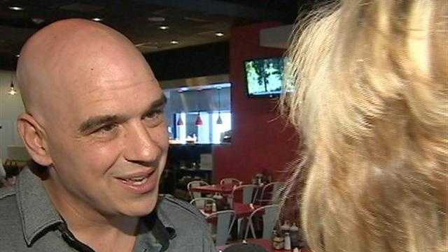 Michael Symon in Pittsburgh today