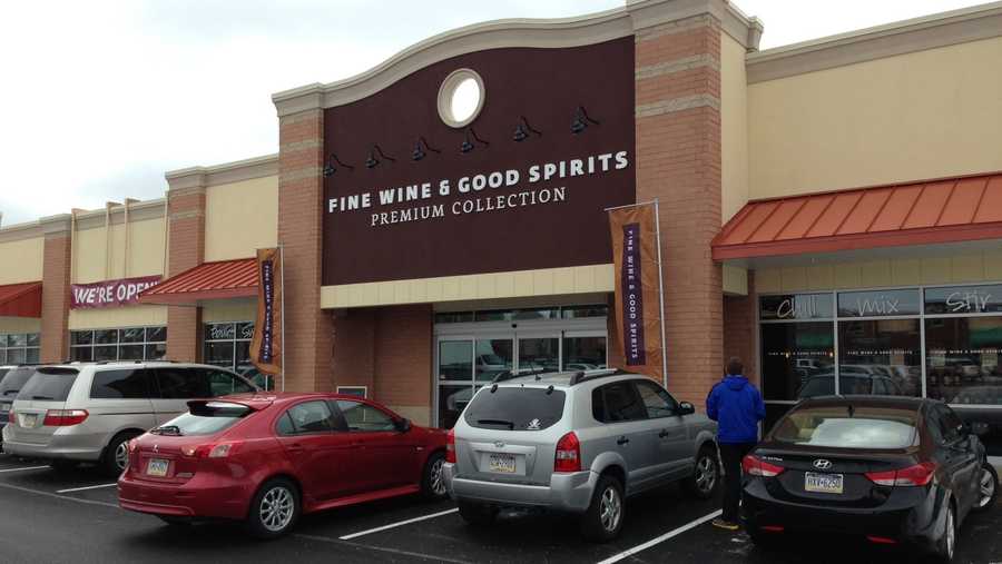 The Fine Wine & Good Spirits store in the Village at Pine shopping center offered free tastings at its grand opening Tuesday morning.