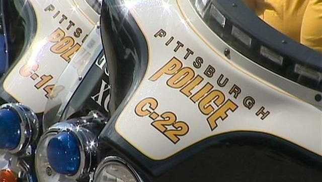Pittsburgh police motorcycles