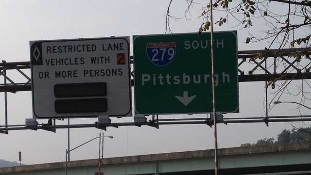 I-279, I-579 HOV lanes to close overnight Monday - Vimarsana News