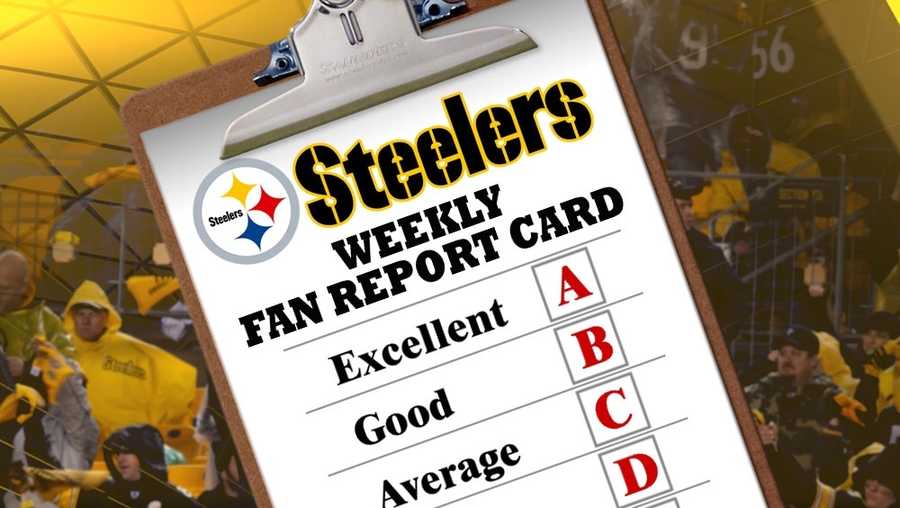 Steelers report card for WTAE mobile app users