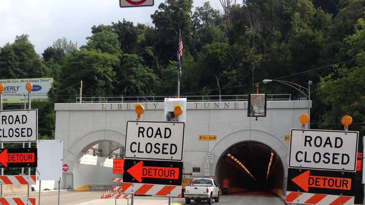 Traffic Alert: Closures set for Pittsburgh's Liberty Tunnel