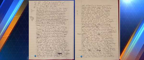 Read Alex Hribal's letter found in locker after Franklin Regional