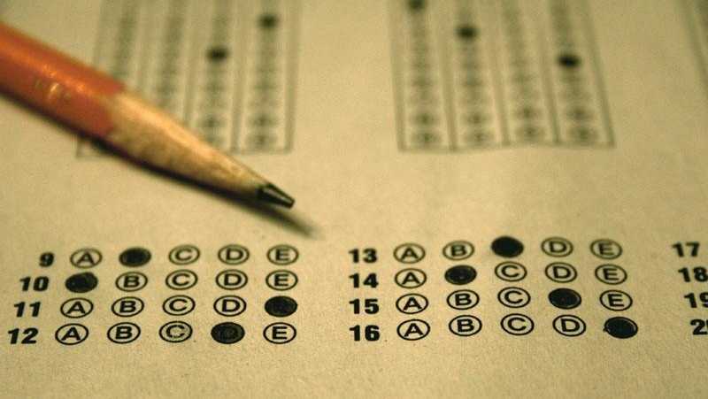 A standardized school test