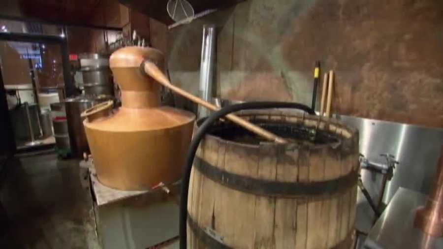 Moonshine distillery
