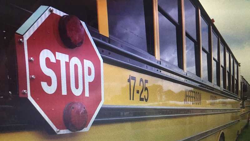 BREAKING: School bus with students on board crashes in Irondale