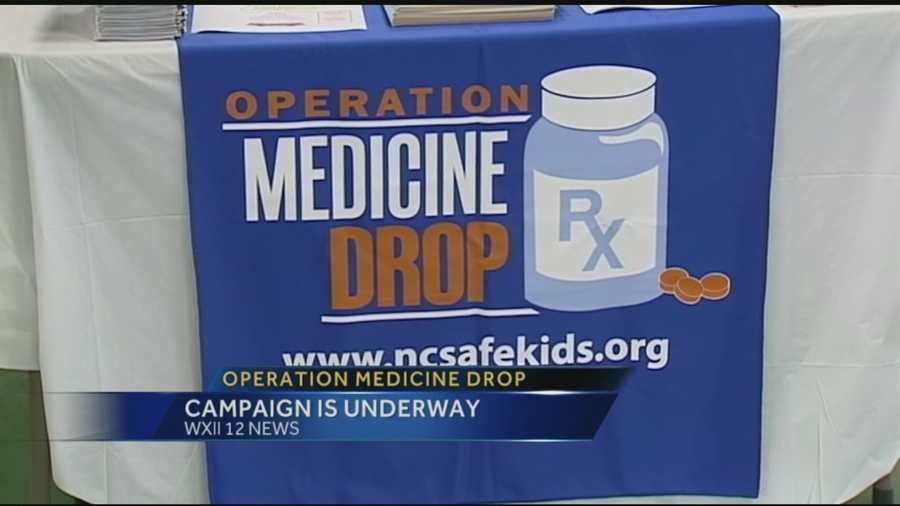 Operation Medicine Drop Where to drop off expired or unused