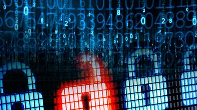 Cybersecurity computer hack crime password