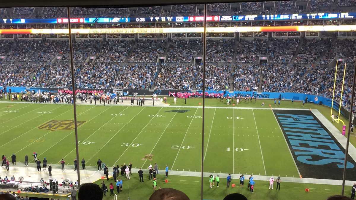 No fans at Carolina Panthers' first home game