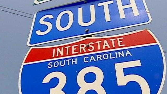 Woman dies when hit by 18-wheeler on I-385 - WYFF