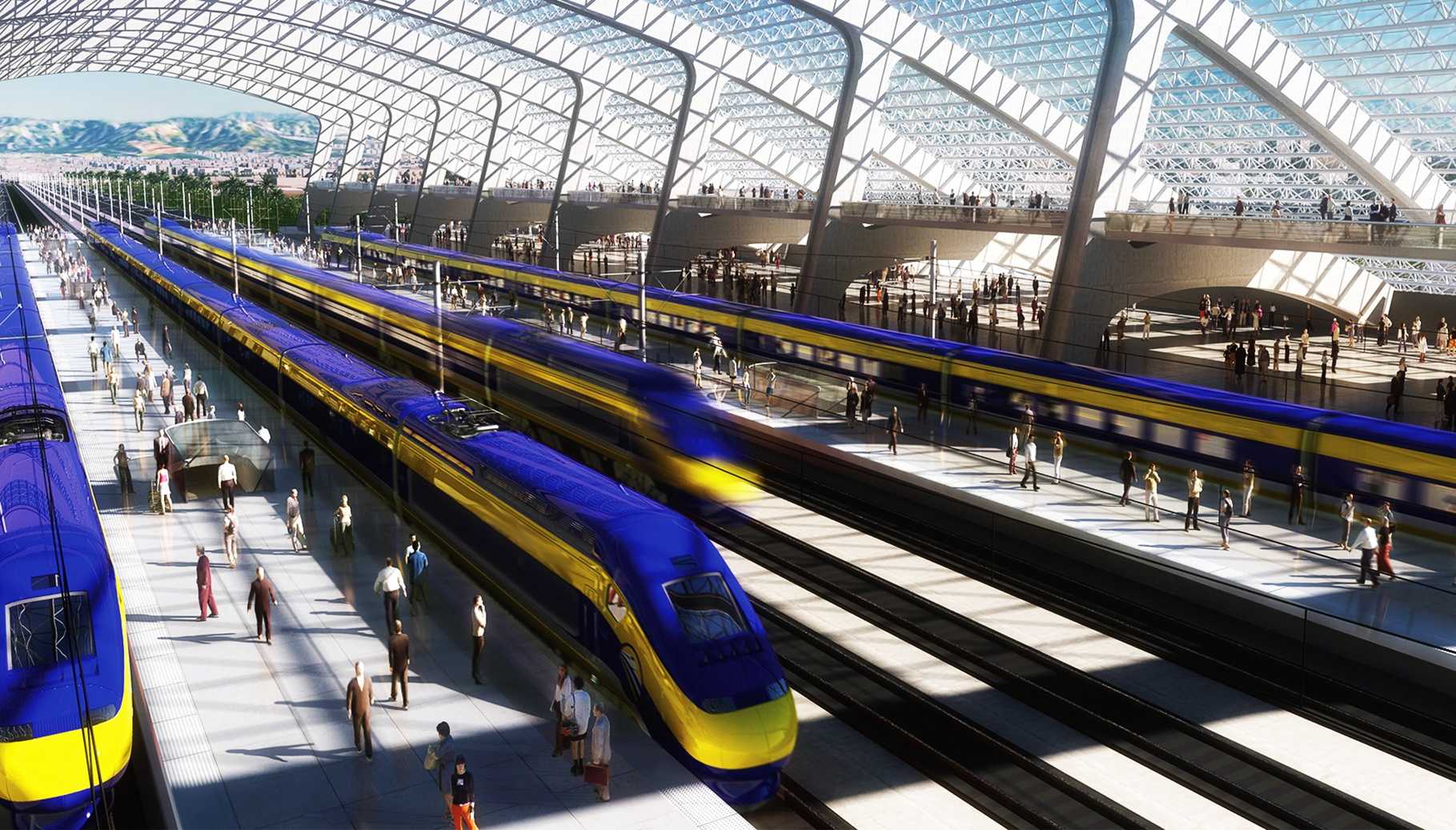 California High-Speed Rail completes Corcoran Highway grade separation in Kings County; Inspector General warns project could run out of cash as soon as December 2027