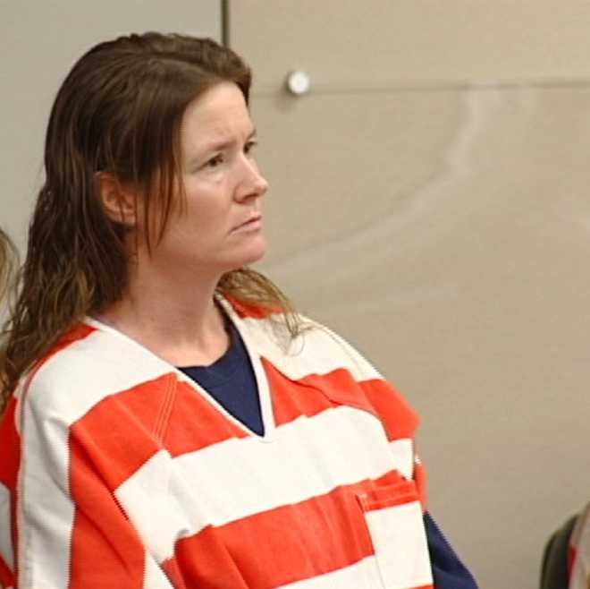 Tami Huntsman cries as she is sentenced to life in prison