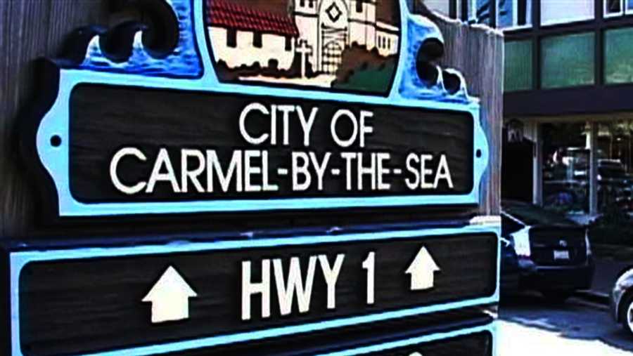 Carmel-by-the-sea sign