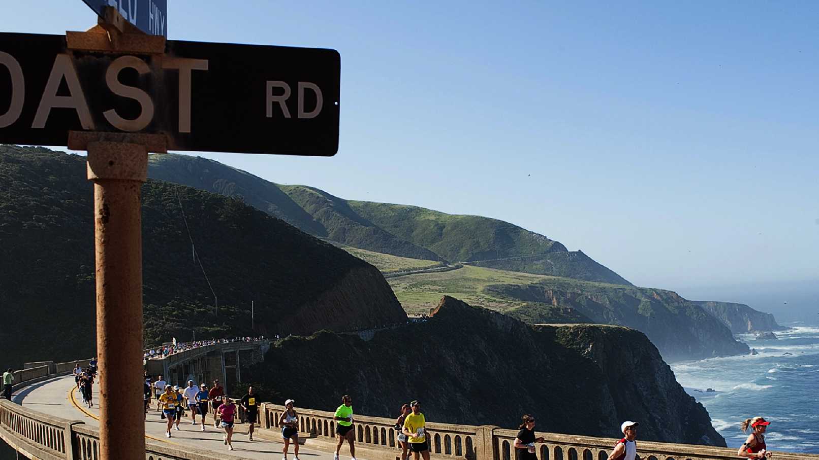 Big Sur Marathon announces new route after highway slide - Vimarsana News