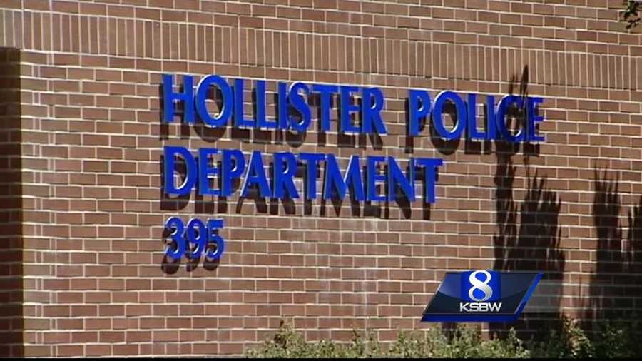 hollister police department sign