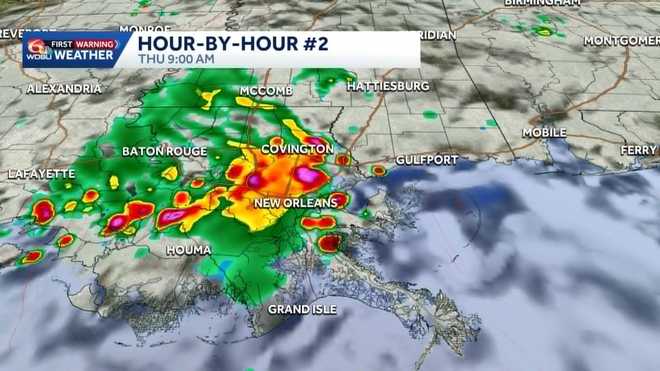 Impact Day Thursday: Localized Heavy Rain Possible