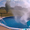 VIDEO: Dust devil sends pool floats soaring at home in northern Kentucky