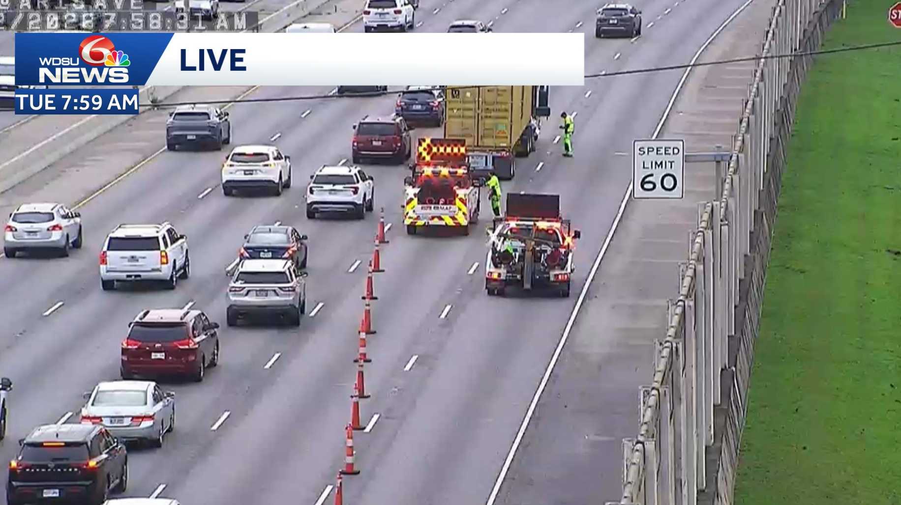 Driver Alert: Stalled truck causes heavy backups on I-10E