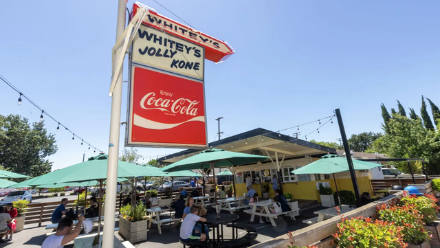 Every summer, this 63-year-old West Sacramento drive-in gets mobbed for its peach shakes