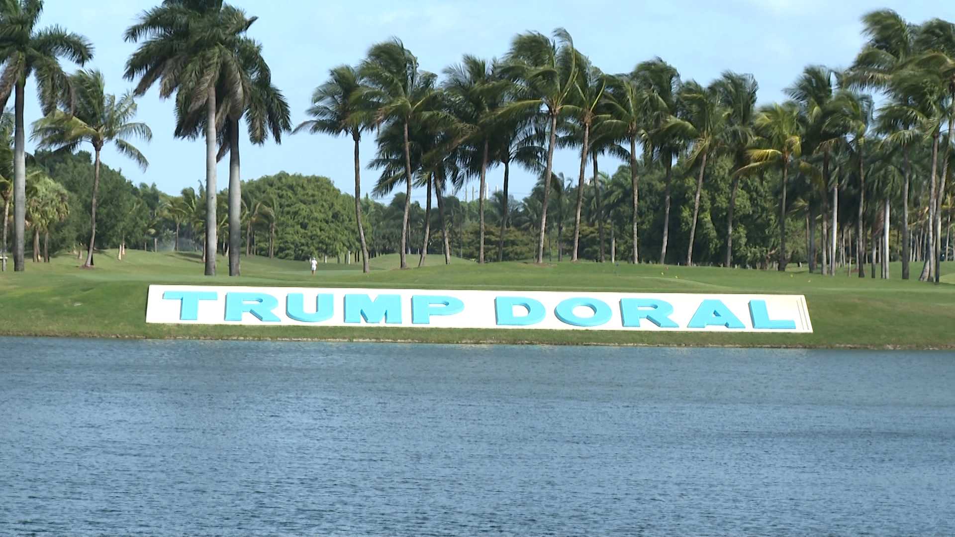 Man charged after disturbance at Trump Doral golf club