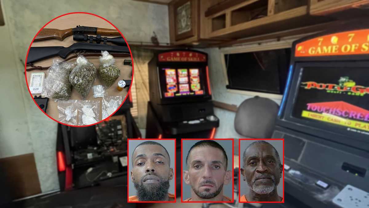 Home used for illegal gambling busted in South Carolina raid, 4 people arrested, authorities say