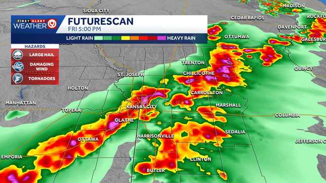 Weather: Kansas City could see strong severe thunderstorms Friday
