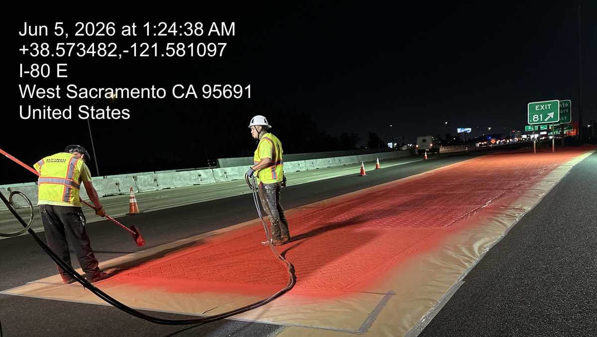 Caltrans announces I-80, Highway 50 overnight closures
