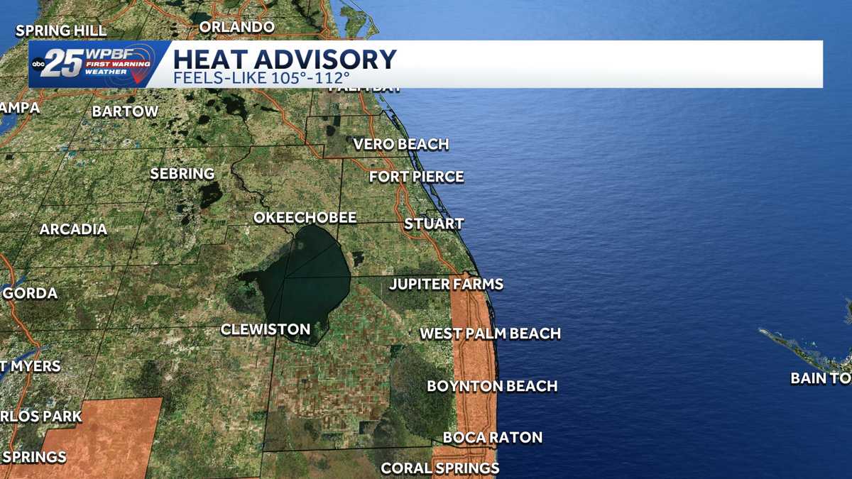 Feels like temps near 112 and severe storms expected in South Florida Tuesday evening