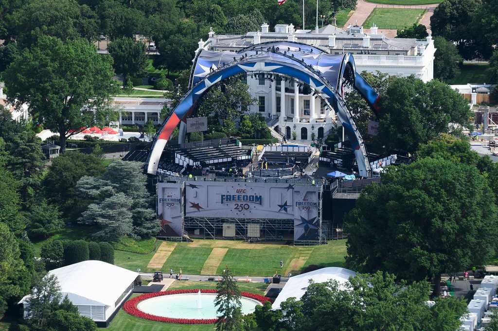$60M and 7 federal agencies required to stage Trump's UFC fight at White House
