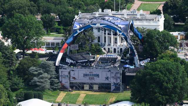 When do UFC fights start at the White House? What to know about tonight's cage match