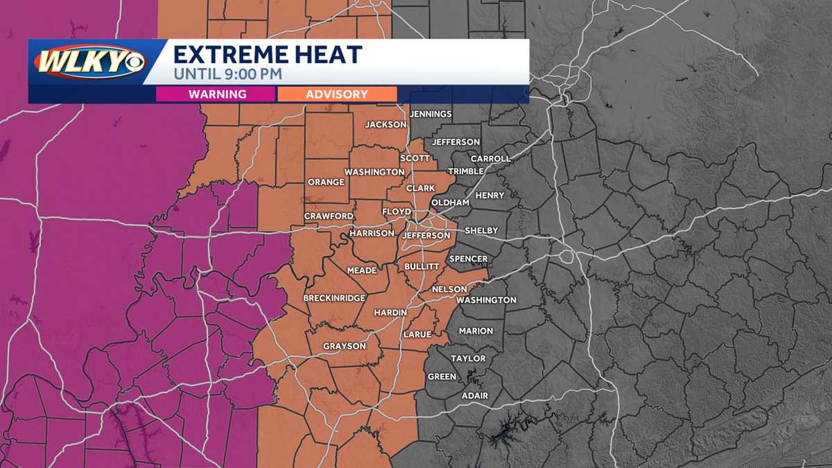 Weekly weather planner: A hot and unsettled start to the work week