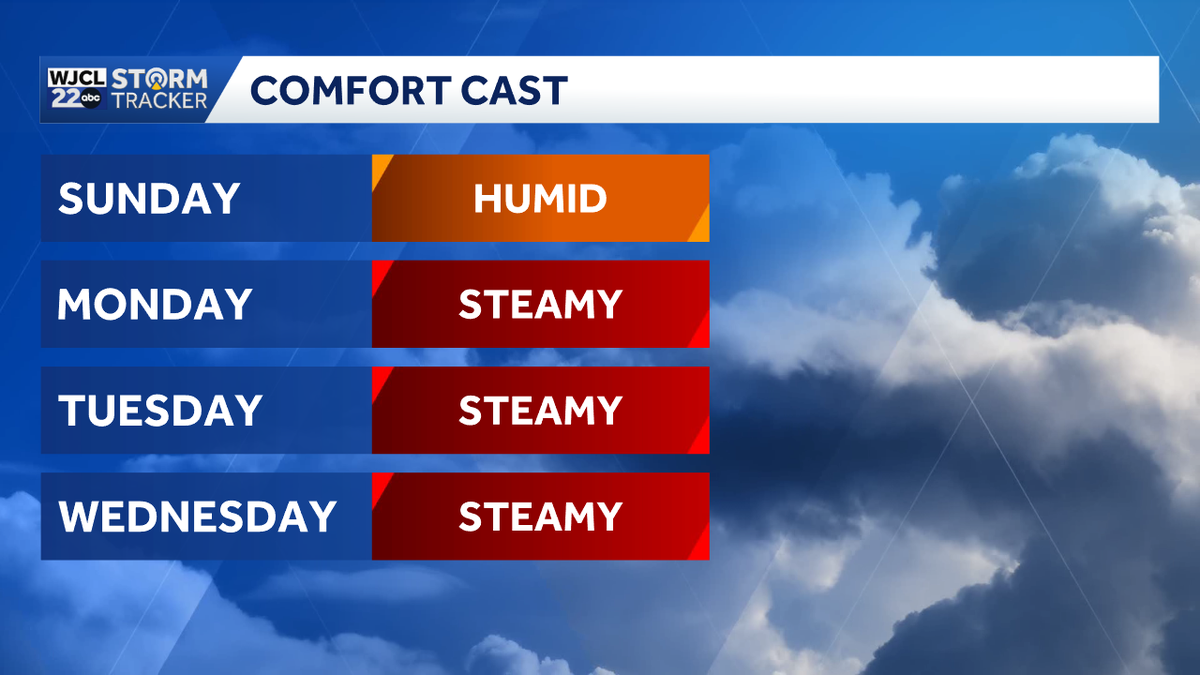 Hot first week of summer ahead for SE GA and the Lowcountry, with more rain chances in the forecast