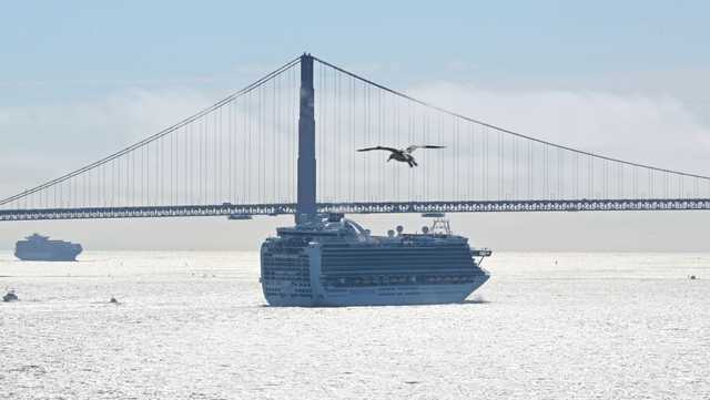 Over 100 passengers fall ill with contagious virus on cruise to San Francisco