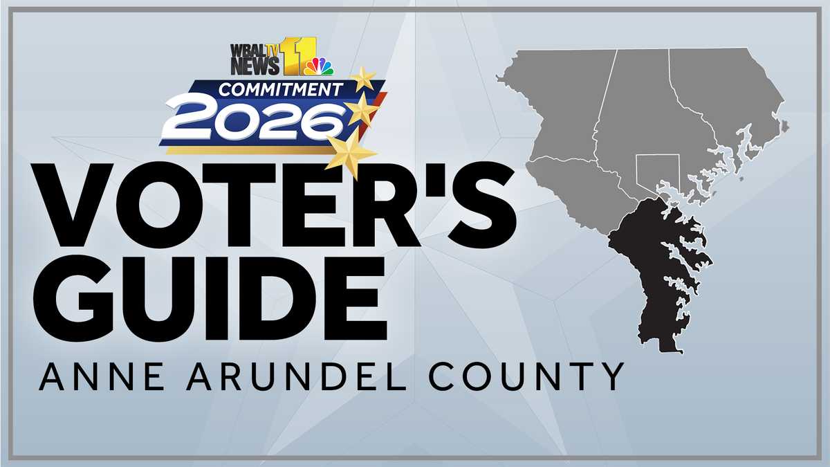Voter's Guide to 2026 Anne Arundel County primary election - WBAL