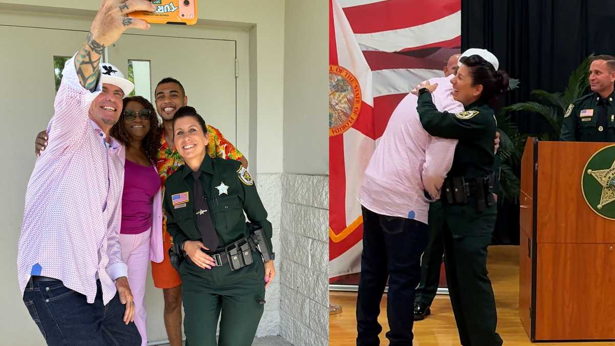 Vanilla Ice crashes deputy’s 30-year celebration in the best way