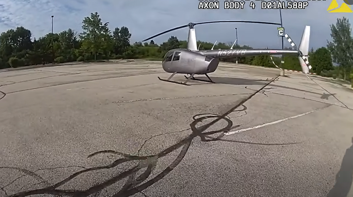 'The drive was too long': Customer flies helicopter to Cabela's