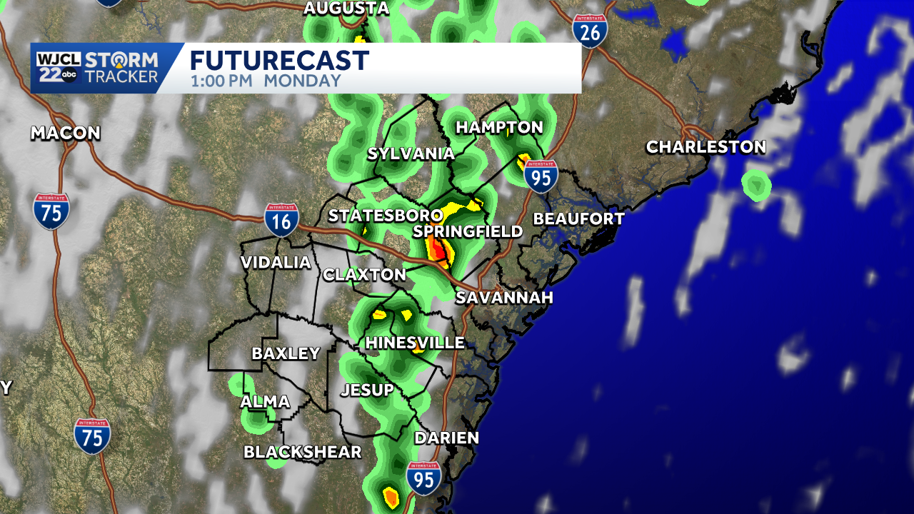 Rain chances remain in the forecast for Southeast Georgia and the ...