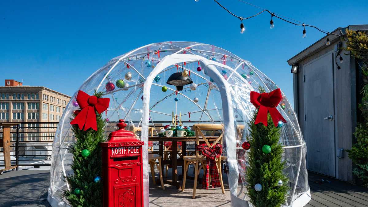 Covington rooftop bar bringing back heated igloos for holiday, winter seasons