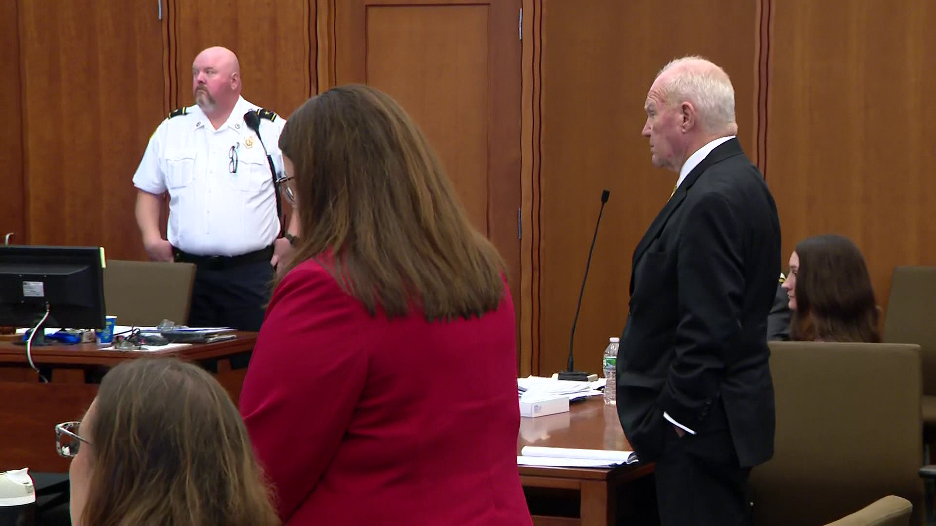 Lindsay Clancy returns to court for confusing hearing after mistrial; DA's office undecided on retrial, judge defers ruling on motion that could end case