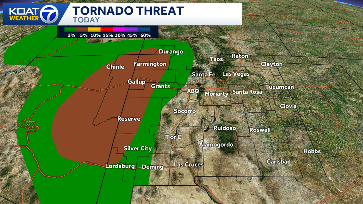 New Mexico Severe Weather Triggers Tornado and Flood Warnings