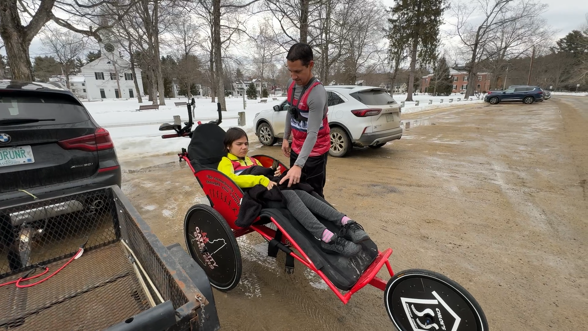 A Dynamic Duo Preparing to Run Boston