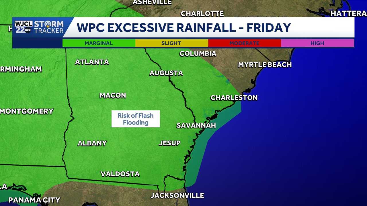 Savannah: Tracking showers & thunderstorms - WJCL