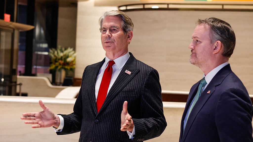 Bessent announces US suggests AI warning system in collaboration with China. Bessent announces US suggests AI warning system in collaboration with China.