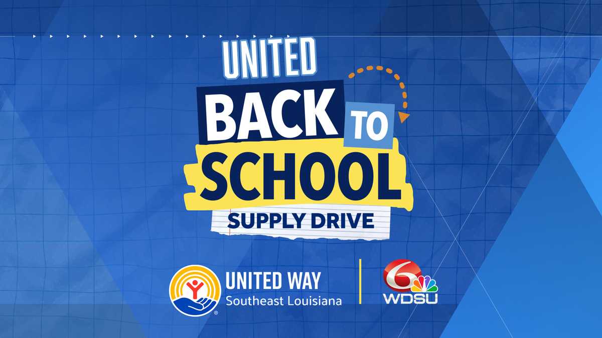 Here's how you can donate to the United Back-To-School Drive