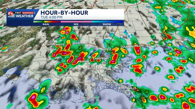 flood watch extended. watch for street flooding tuesday.