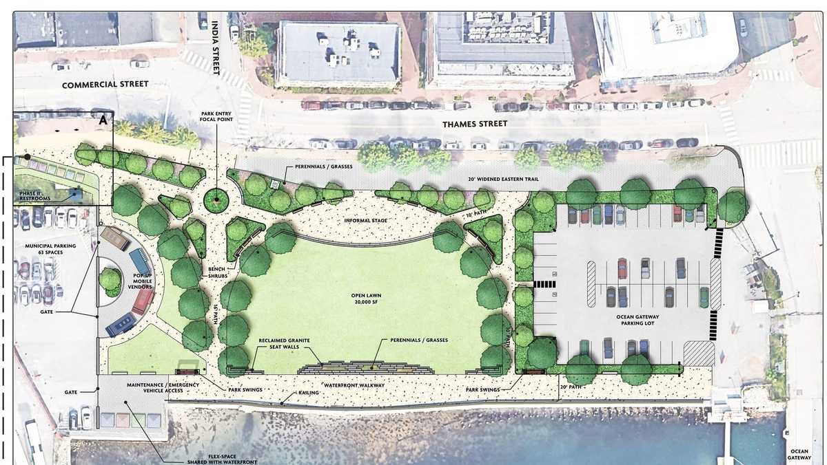 Portland officials to break ground on new Portland Harbor Common project