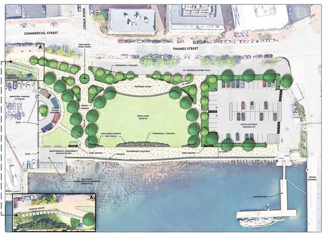 Portland officials to break ground on new Portland Harbor Common project