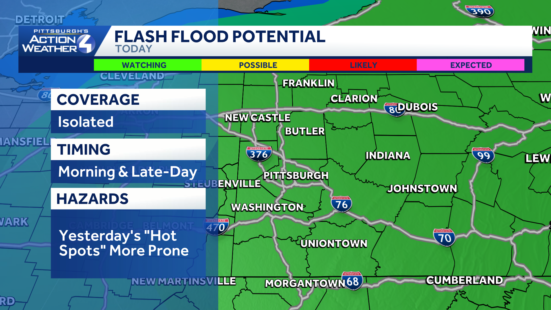 wtae.com - Jill Szwed - Western PA: Trending drier this weekend