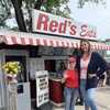 Olympic gold medalist makes stop at iconic Maine lobster shack